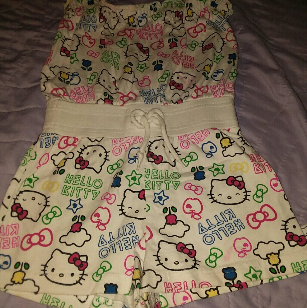 Hello kitty toddlers romper